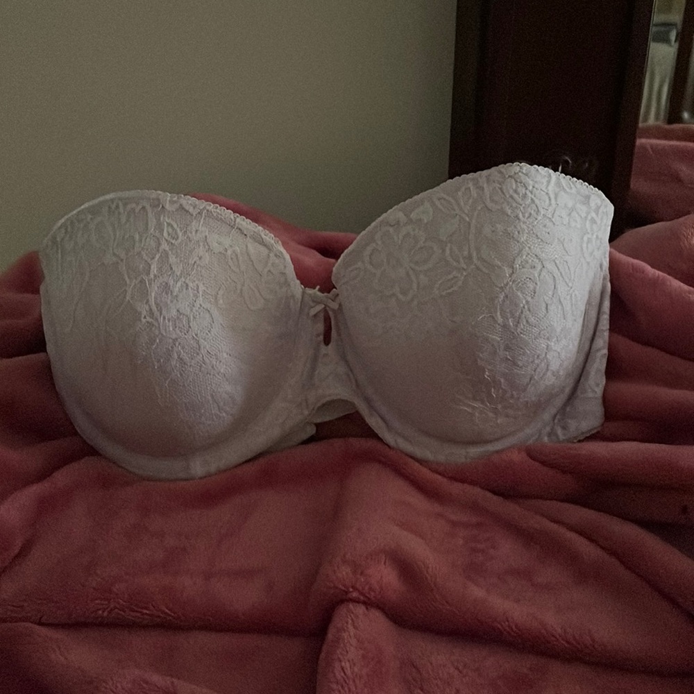 Aerie Lilac Lace Strapless Bra💜💜💜